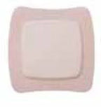 Aquacel Silicone Foam Dressing, with Border, Foam, Tan, Silicone Adhesive, Waterproof Film Backing, Square, Sterile, 3.2" x 3.2" - 420804-Single - LL Medico