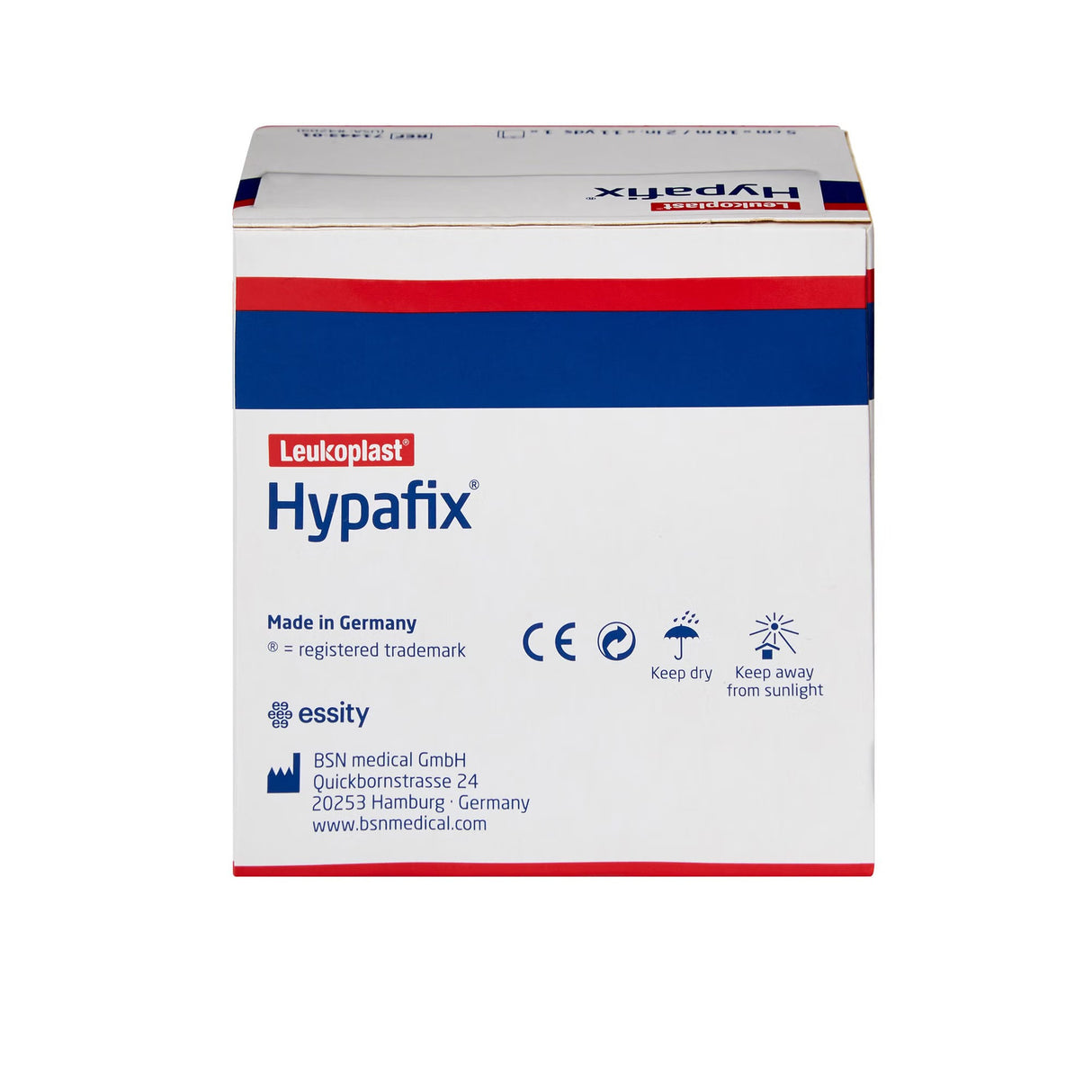 BSN Medical Hypafix Nonwoven Dressing Retention Tape, White, Non-Sterile, 2" x 10 Yard - 4209 - LL Medico