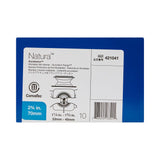 ConvaTec Natura Two-Piece Skin Barrier, Accordion Flange, Moldable, 70 mm Flange