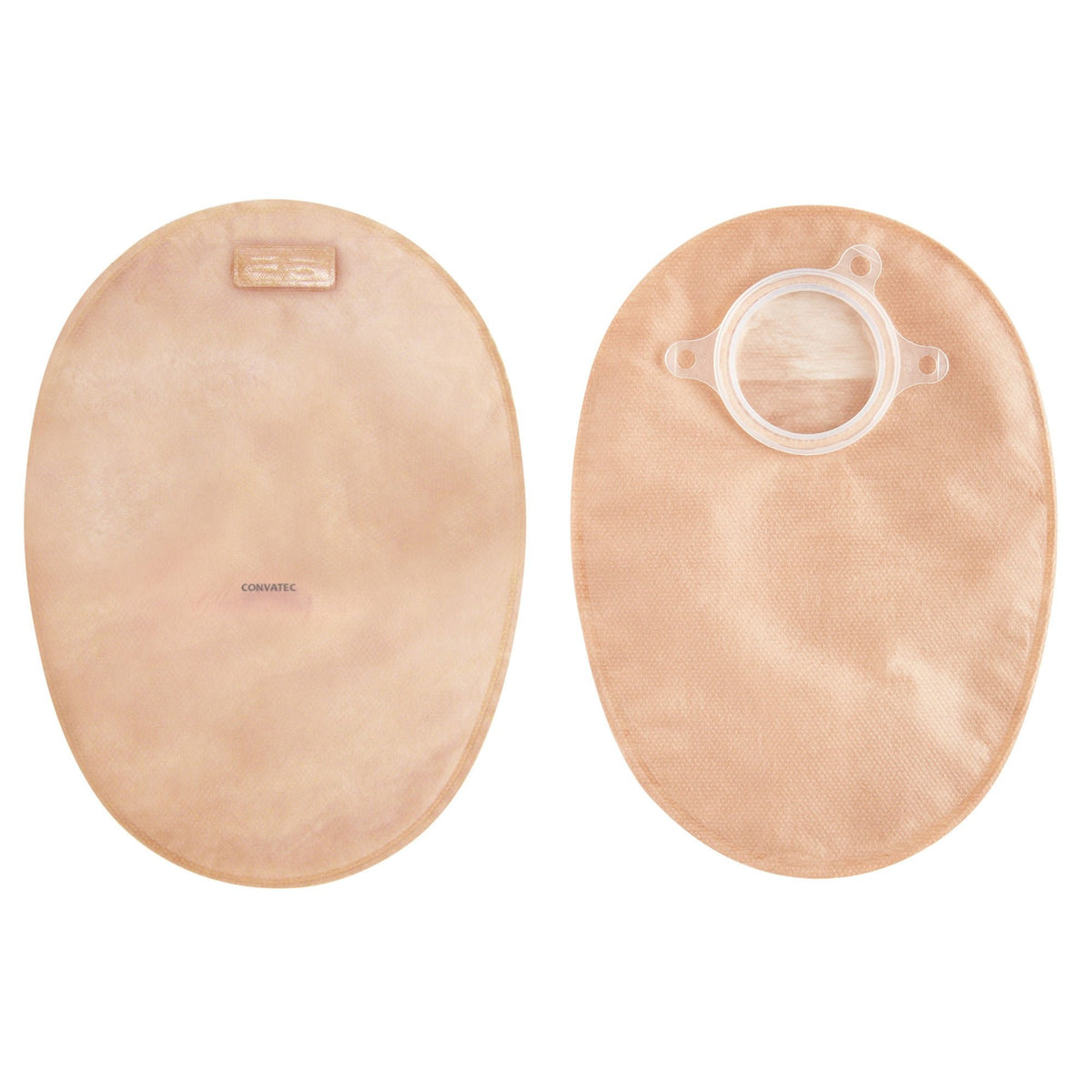 ConvaTec Natura + Two-Piece Pouch, Closed, Opaque, 8-Inch, with Filter