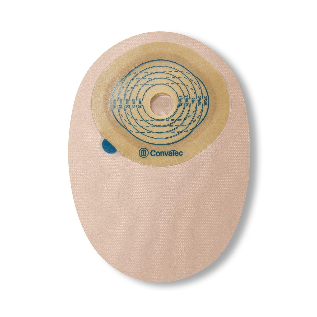 ConvaTec Esteem One-Piece Pouch, Flat, Cut-to-Fit, Opaque, 8-Inch, with Filter