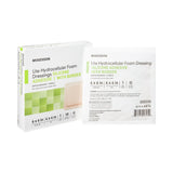 McKesson Lite Hydrocellular Foam Dressings w/ Border & Silicone Adhesive, 6 x 6"