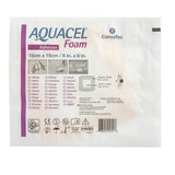 Aquacel Foam Dressing, Waterproof Silicone Adhesive with Border, 6" x 6", Square, Tan Foam, Sterile - 422350-Single - LL Medico
