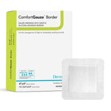 ComfortGauze Island Dressing, Sterile Bordered Gauze, White, 4 x 4" - 42262-Single - LL Medico