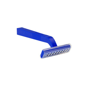 Dynarex Twin Blade Disposable Razors, Unisex, Clear Plastic Guard