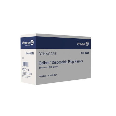 Gallant Surgical Prep Razor, Single Edge Single Blade, Nonsterile Disposable