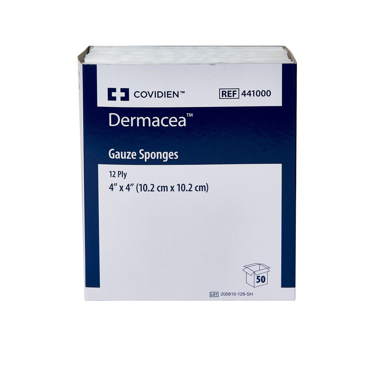 Cardinal Health Dermacea Sterile Gauze Sponge, 4 x 4 Inch, 12-Ply