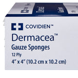 Cardinal Health Dermacea Sterile Gauze Sponge, 4 x 4 Inch, 12-Ply