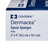 Cardinal Health Dermacea Sterile Gauze Sponge, 4 x 4 Inch, Eight-Ply