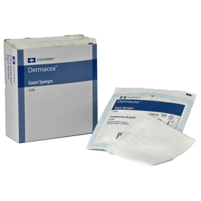 Cardinal Health Dermacea Sterile Gauze Sponge, 3 x 3 Inch, 12-Ply