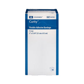 Cardinal Health Curity Tan Adhesive Strip, 2 x 3-1/4 Inch