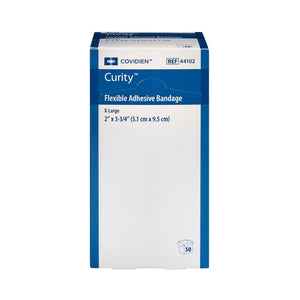 Cardinal Health Curity Tan Adhesive Strip, 2 x 3-1/4 Inch