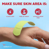 Cardinal Health Curity Neon Adhesive Strip, 1 x 3 Inch