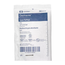 Cardinal Health Dermacea Sterile Fluff Bandage Roll, 3-2/5 Inch x 3-1/2 Yard, 6-Ply