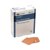 Curity Adhesive Spot Bandage, Plastic, Tan, 0.625" x 1.5", Sterile - 44116-Box - LL Medico