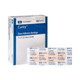 Cardinal Health Curity Sheer Adhesive Strip, 1 x 3 Inch