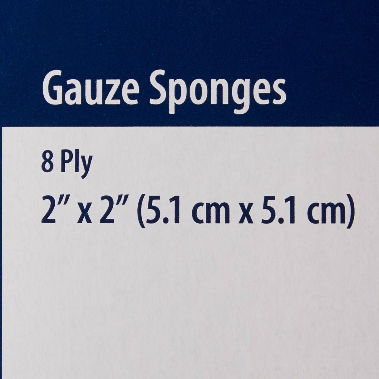 Cardinal Health Dermacea Sterile Gauze Sponge, 2 x 2 Inch, 8-Ply