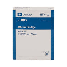 Cardinal Health Curity Sensitive Skin Adhesive Strip, 1 x 3 Inch