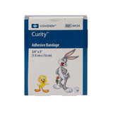 Cardinal Health Curity Assorted Looney Tunes Adhesive Strip, ¾ x 3 Inch