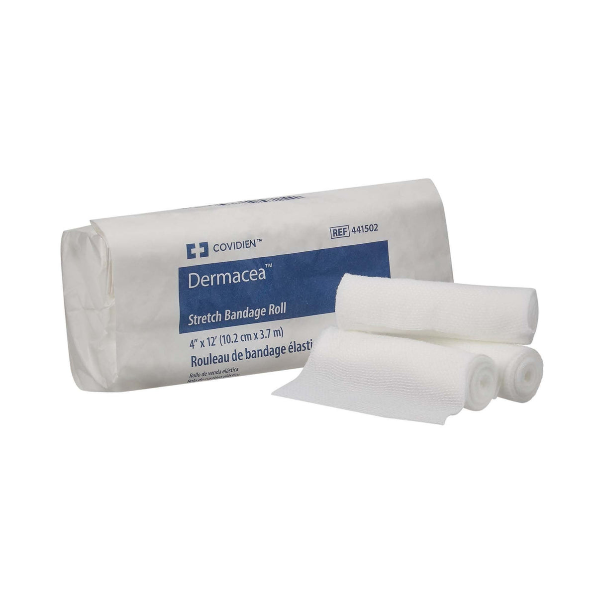 Cardinal Health Dermacea Conforming Bandage, 4 Inch x 4 Yard, 1-Ply