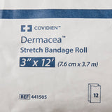Cardinal Health Dermacea Sterile Conforming Bandage, 3 Inch x 4 Yard, One-Ply