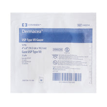 Cardinal Health Dermacea Sterile USP Type VII Gauze Sponge, 4 x 4 Inch, 12-Ply