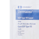 Cardinal Health Dermacea Sterile USP Type VII Gauze Sponge, 4 x 4 Inch, 12-Ply