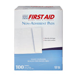 American White Cross Nonadherent Dressing, 3 x 4 Inch