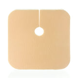 Dermarite DermaFoam Tracheostomy Nonadhesive Foam Dressing Without Border, Sterile, 3.5 x 3.5" - 45330 - LL Medico