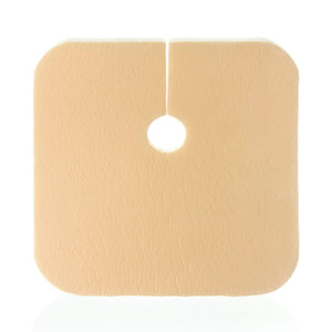 Dermarite DermaFoam Tracheostomy Nonadhesive Foam Dressing Without Border, Sterile, 3.5 x 3.5" - 45330 - LL Medico