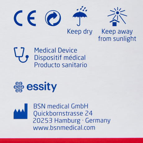 BSN Medical Cover-Roll Stretch Dressing Retention Tape with Liner 4 Inch x 2 Yard, White