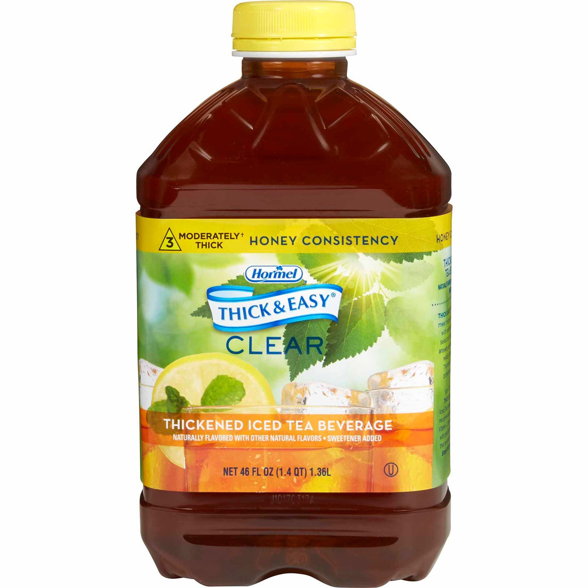 Thick-It Thick & Easy Thickened Beverage, Iced Tea, 46 oz