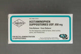 Clay Park Laboratories Acetaminophen Pain Relief Rectal Suppositories, 650 mg - 45802073030 - LL Medico