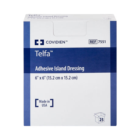 Cardinal Health Telfa Island Dressing, Square Sterile — 6" x 6"