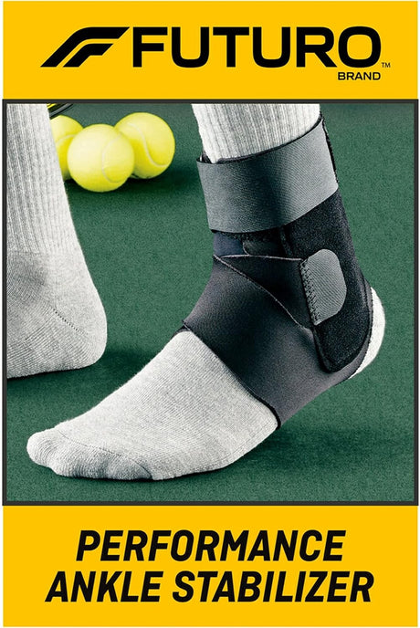 3M Futuro Ankle Performance Stabilizer, Adjustable, Adult, Black
