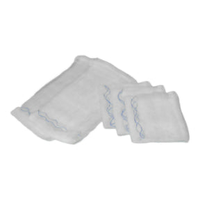 McKesson X-Ray Detectable Gauze Sponge, Sterile, 4 x 8", 12-Ply, Cotton, White