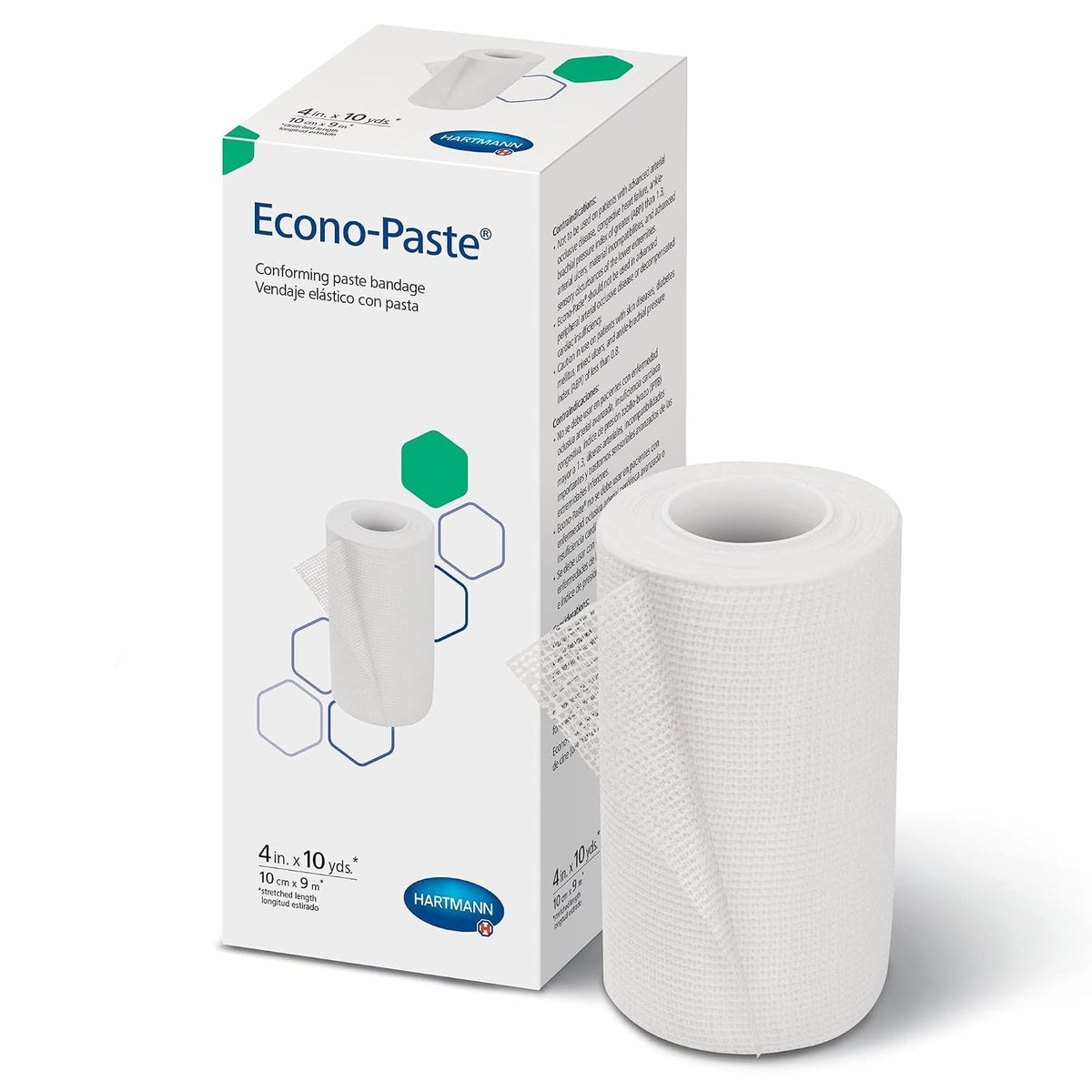 Econo-Paste Unna Boot, 4 Inch x 10 Yard
