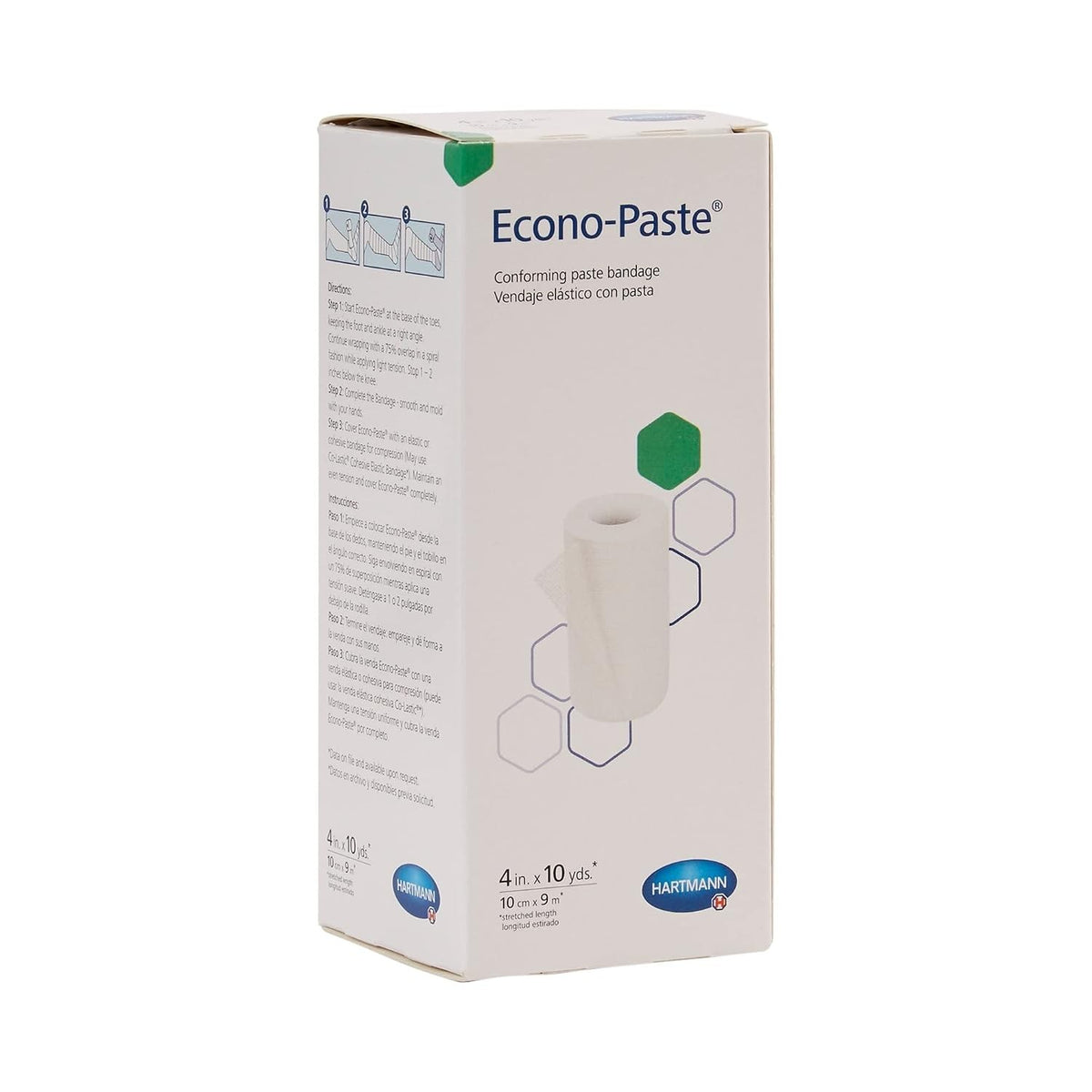 Econo-Paste Unna Boot, 4 Inch x 10 Yard