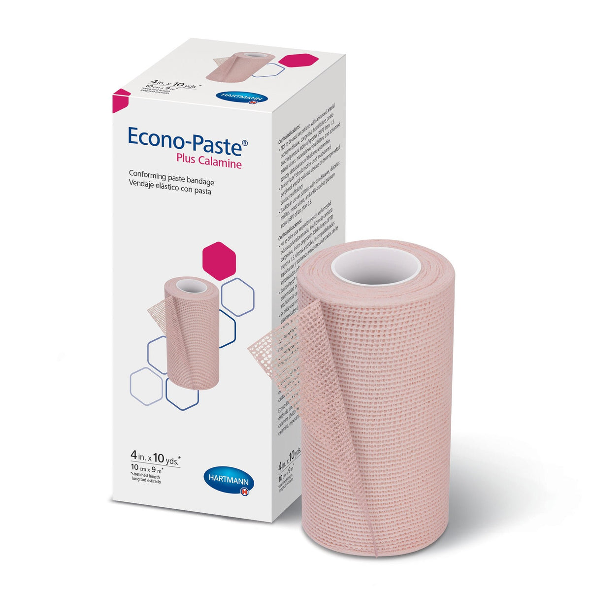 Cardinal Health Econo-Paste Plus Unna Boot, 4 Inch x 10 Yard