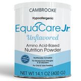 EquaCare Jr Amino Acid Based Pediatric Nutrition Powder, Unflavored, 14.1 oz