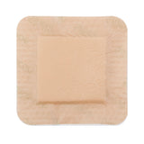 McKesson Silicone Adhesive with Border Silicone Foam Dressing, 3 x 3 Inch