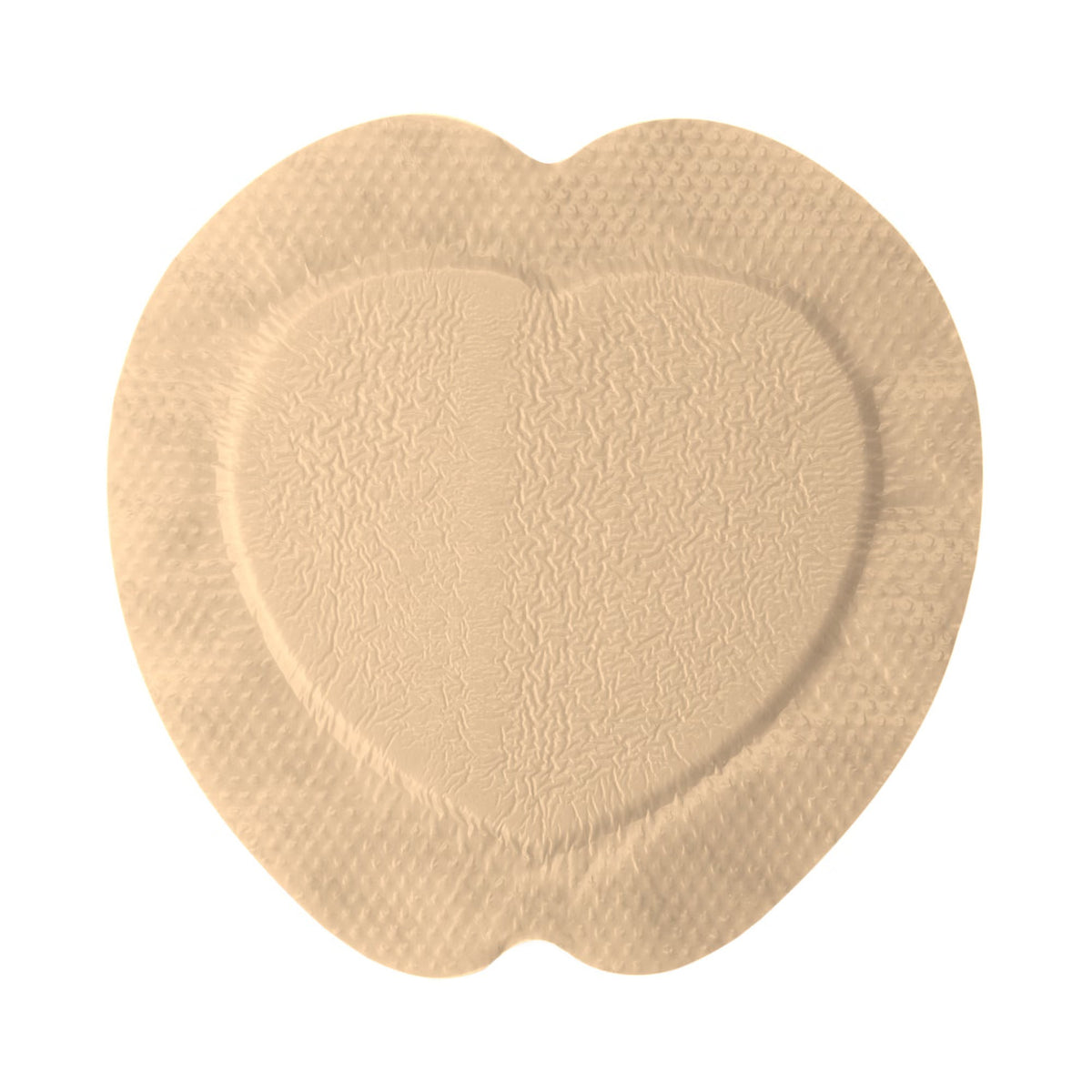 McKesson Silicone Adhesive with Border Silicone Foam Dressing, 7 x 7 Inch Sacral
