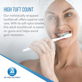 Dynarex Toothbrush, Ivory, 30 Tuft