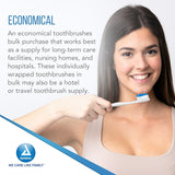 Dynarex Toothbrush, Ivory, 30 Tuft
