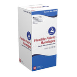 Dynarex Flexible Fabric Bandages, Sterile, 2 x 4.5"