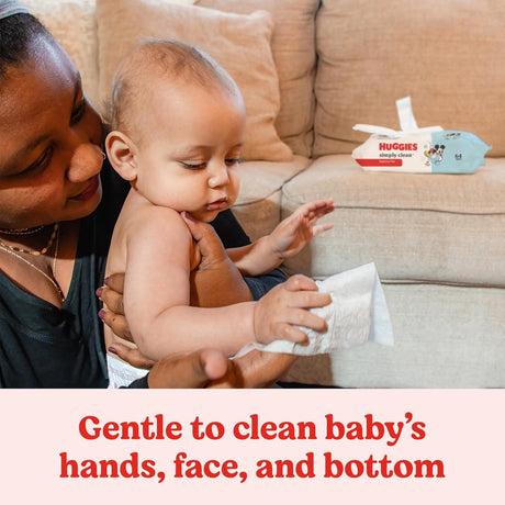 Huggies Simply Clean Baby Wipes, Fragrance Free