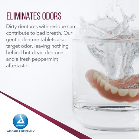 Dynarex Denture Cleanser Tablets