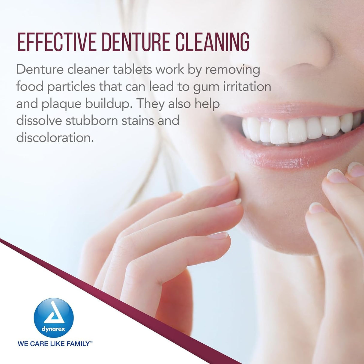 Dynarex Denture Cleanser Tablets
