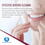 Dynarex Denture Cleanser Tablets