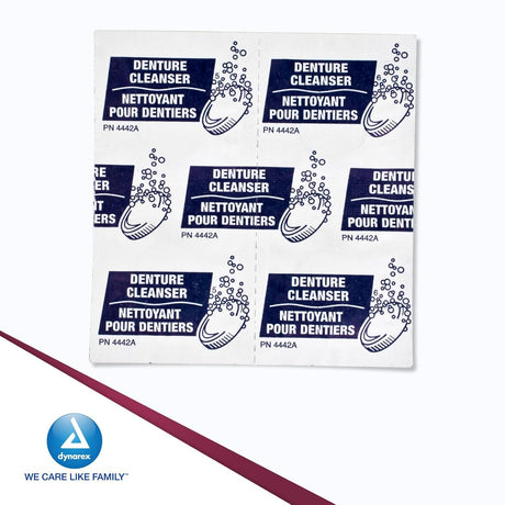 Dynarex Denture Cleanser Tablets